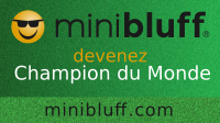 Naima joue au Minibluff